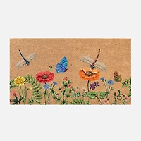 Tapis de coco - Jardin des libellules