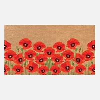Coir Mat - Poppyfield