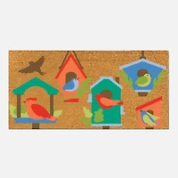 Tapis de coco Maisons de Oiseaux - Naturel