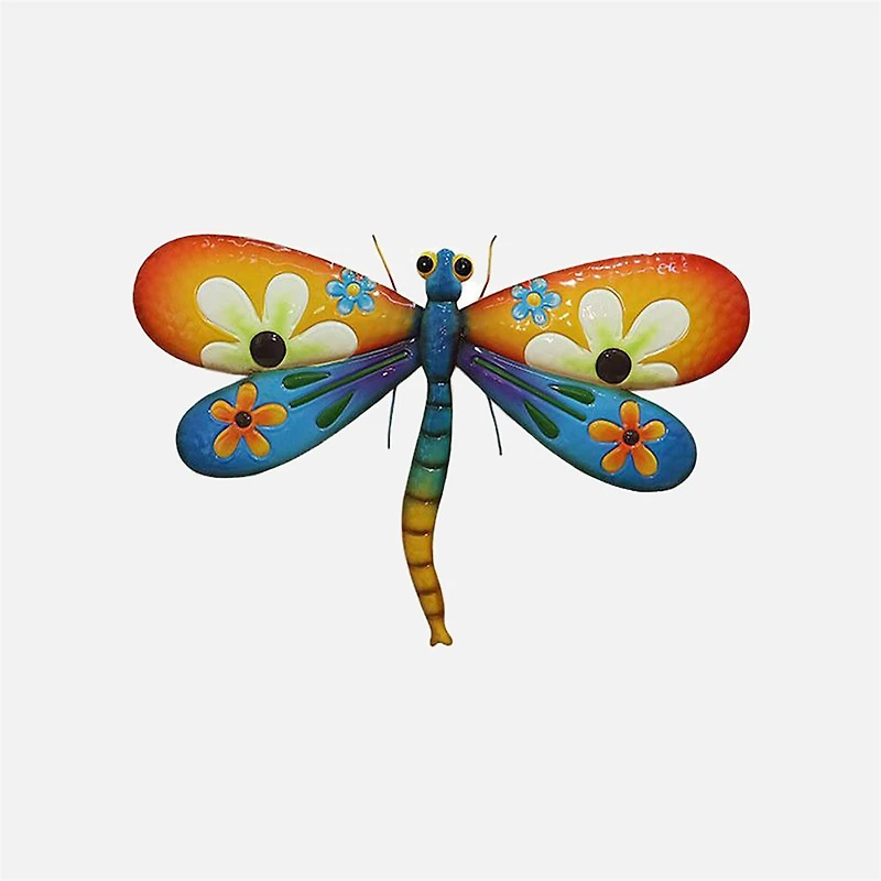 Libellule Florale décoration murale