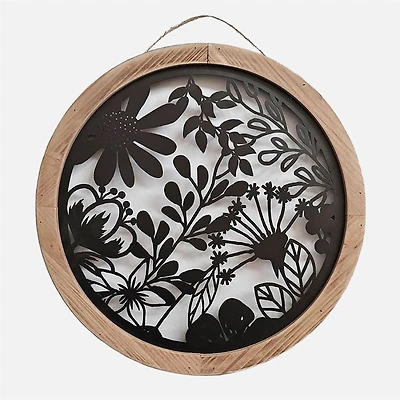 Art mural Cercle floral