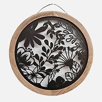 Art mural Cercle floral