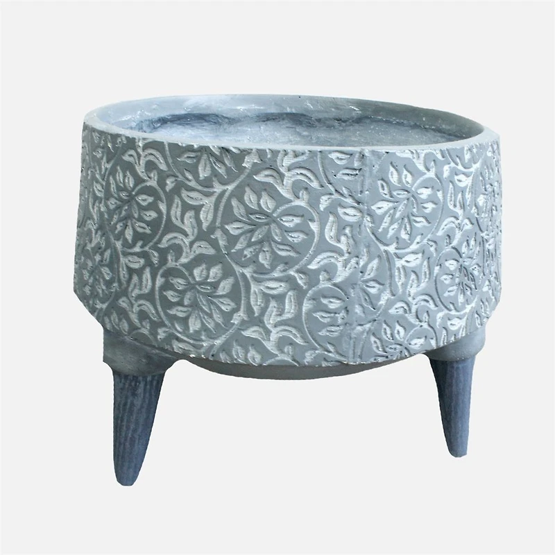 Jardinière avec pieds - Bleu