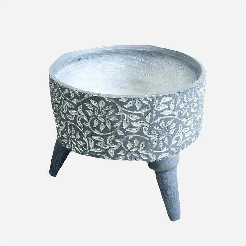 Jardinière avec pieds - Bleu