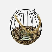 Rattan Candle Holder - Sphere