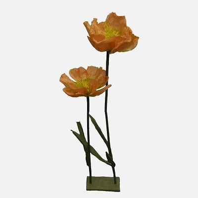 Présentoir à fleurs géant, 59 po - Orange