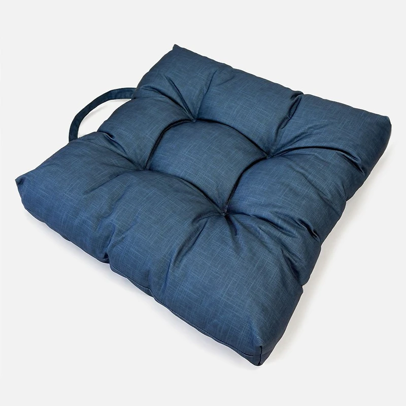 Azure Coussin Solide Adirondak 