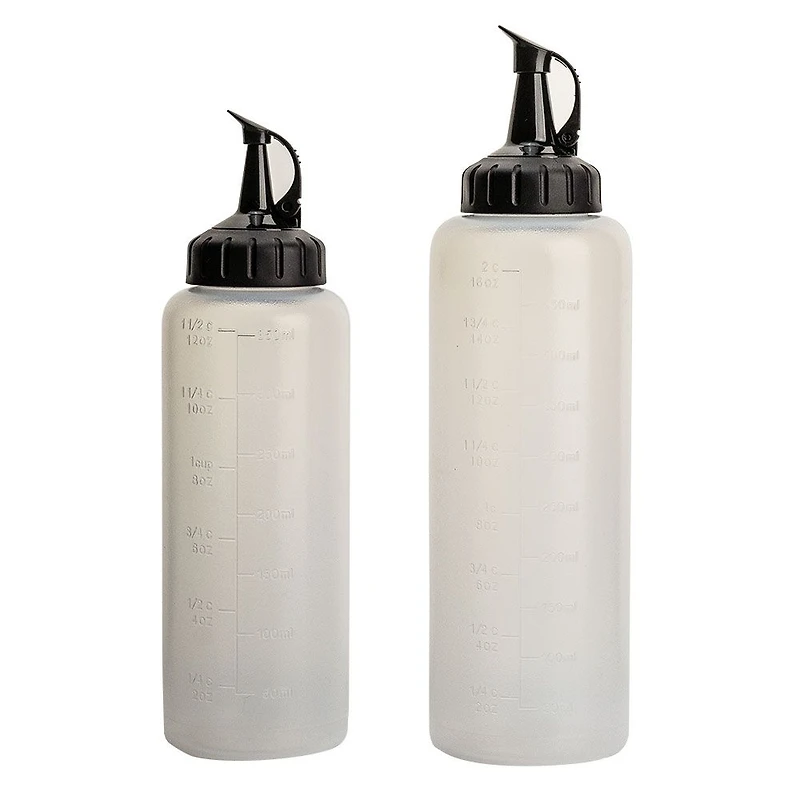 Ensemble de 2 Oxo bouteilles compressibles