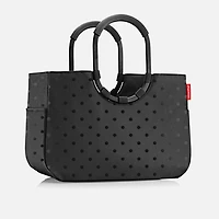 Reisenthel Loopshopper Bag,  Large - Black Dots