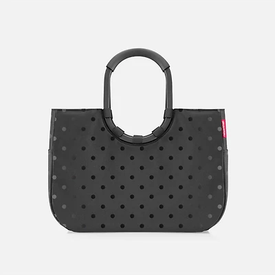 Reisenthel Loopshopper Bag,  Large - Black Dots