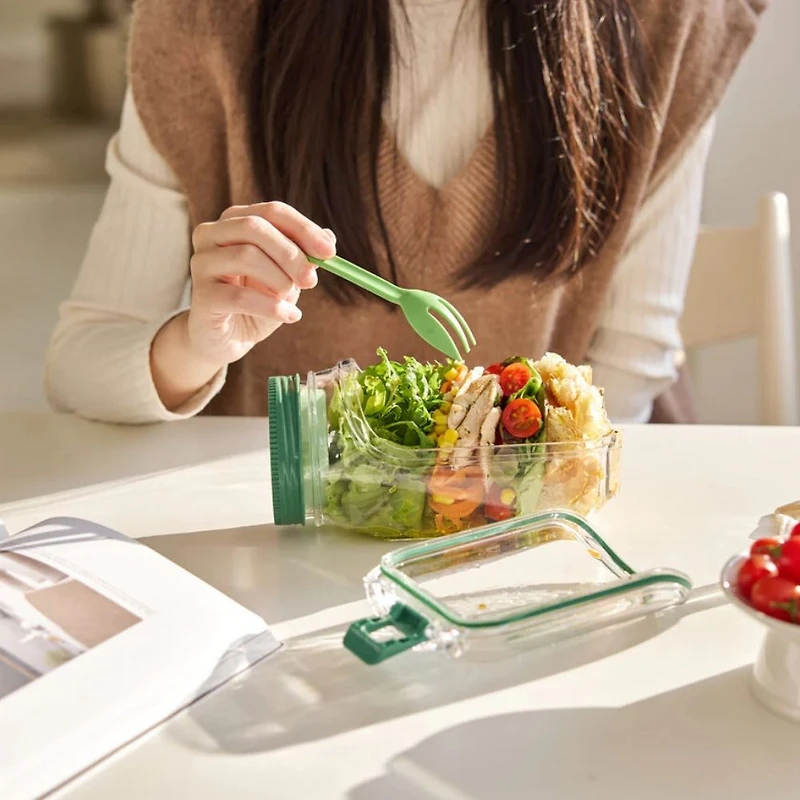 Salad Pod avec bol à vinaigrette