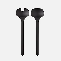 Mepal Silueta Salad Servers, Set of 2 - Nordic Black
