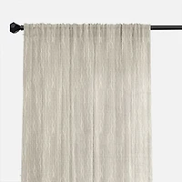 Palu Semi Sheer Rod Pocket Curtain