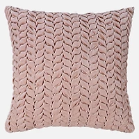 Parlor Coussin en velours plissé