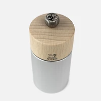 Peugeot Line Manual Pepper Mill Natural Aluminum Beachwood - 5''