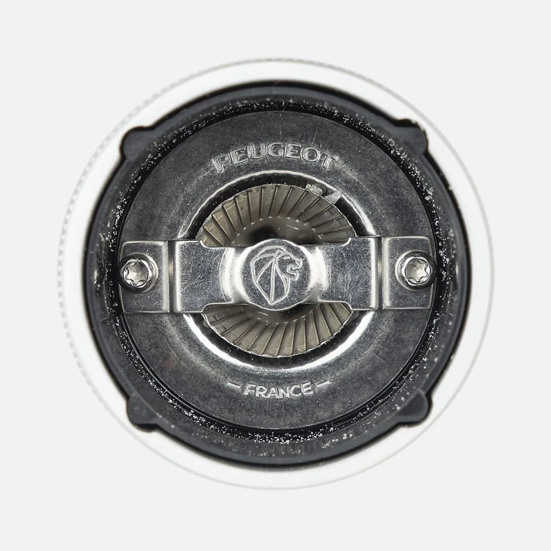 Peugeot Moulin à Sel Manuel Aluminium Naturel en bois de hêtre - 5 po 