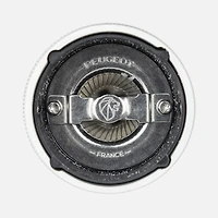 Peugeot Moulin à Sel Manuel Aluminium Naturel en bois de hêtre - 5 po 