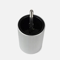 Peugeot Line Moulin à poivre manuel aluminium naturel en bois de hêtre, 7 po