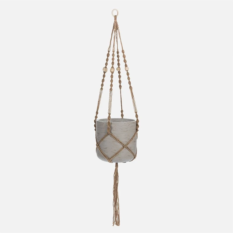 Suspension pour plante, 42 po L - Naturel