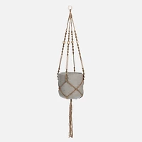 Suspension pour plante, 42 po L - Naturel