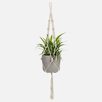 Planter Hanger with Beads, 42" L - Natural