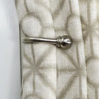 Nickel Curtain Holdbacks