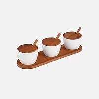 Duet Set of 3 Condiment Bowls by Nambé