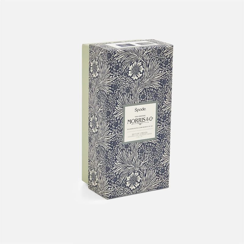 Morris & Co. Spode Marigold Tasses, ensemble de 2