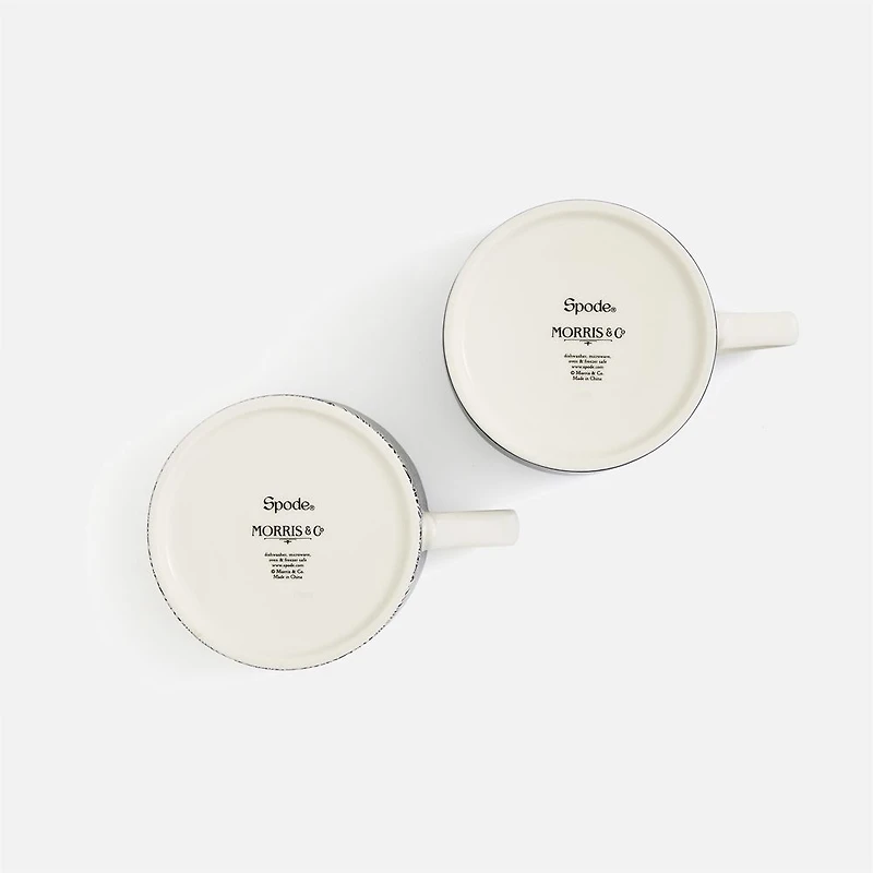 Morris & Co. Spode Marigold Mugs, Set of 2