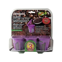 Set of 3 Reusable Coffee Capsules