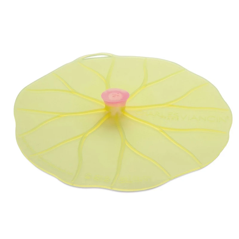 Lily Pad Silicone Medium Suction Lid (9" / 23 cm) by Charles Viancin