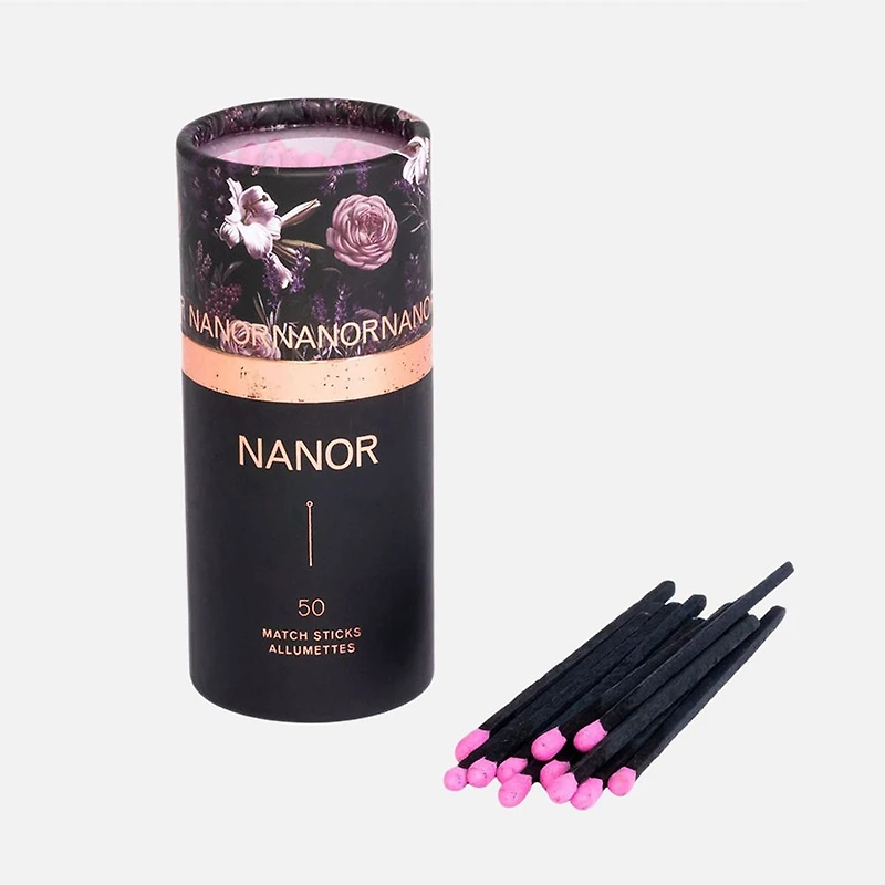 Nanor Box of 50 Matches - Pink