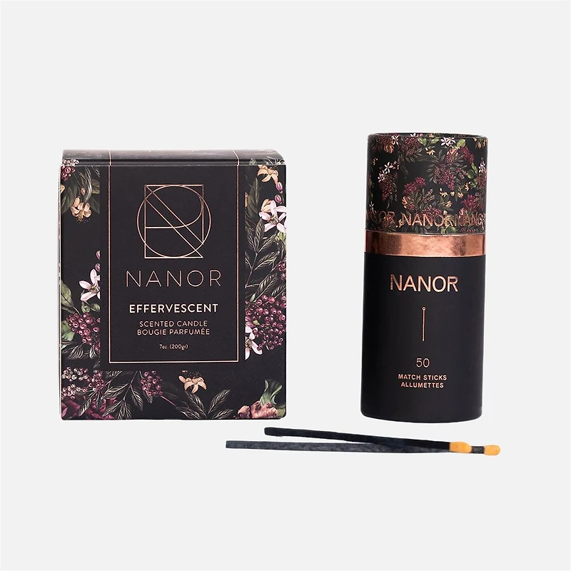 Nanor Effervescent Bougie parfumée - 7oz