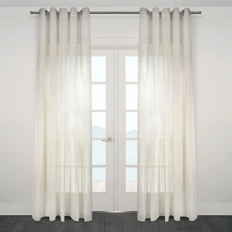 Prato Semi Sheer Grommet Panel