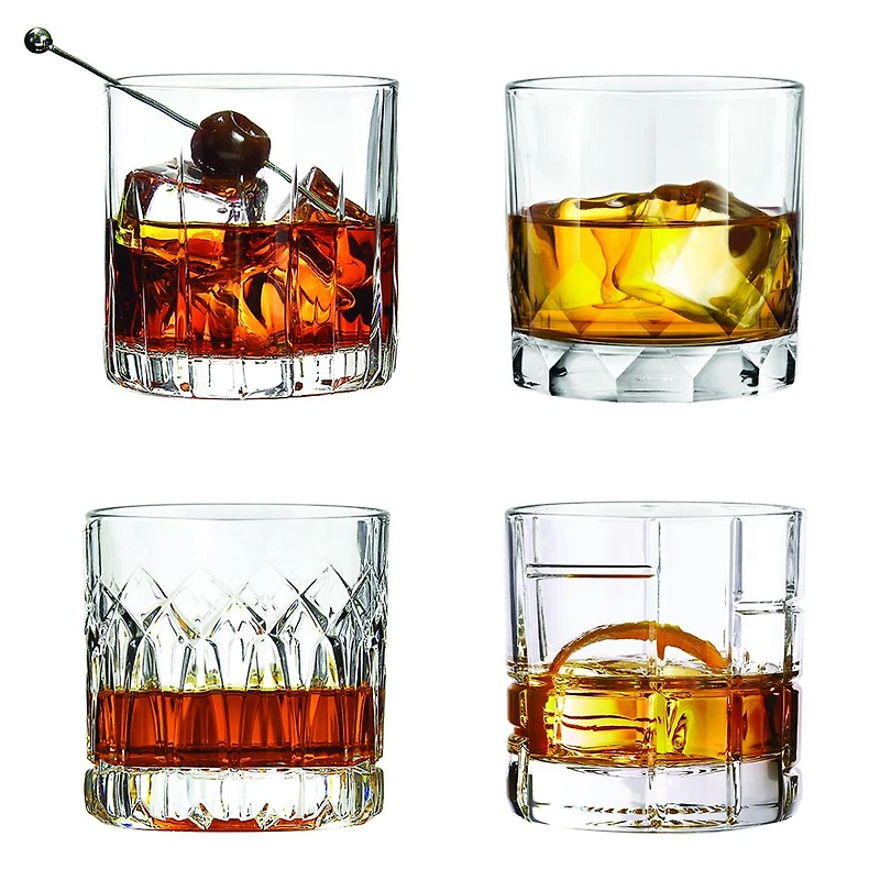 Verres à whisky Glendale Cuisivin, ensemble de 4