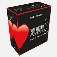 Riedel Heart to Heart Verres à cabernet sauvignon, ensemble de 2