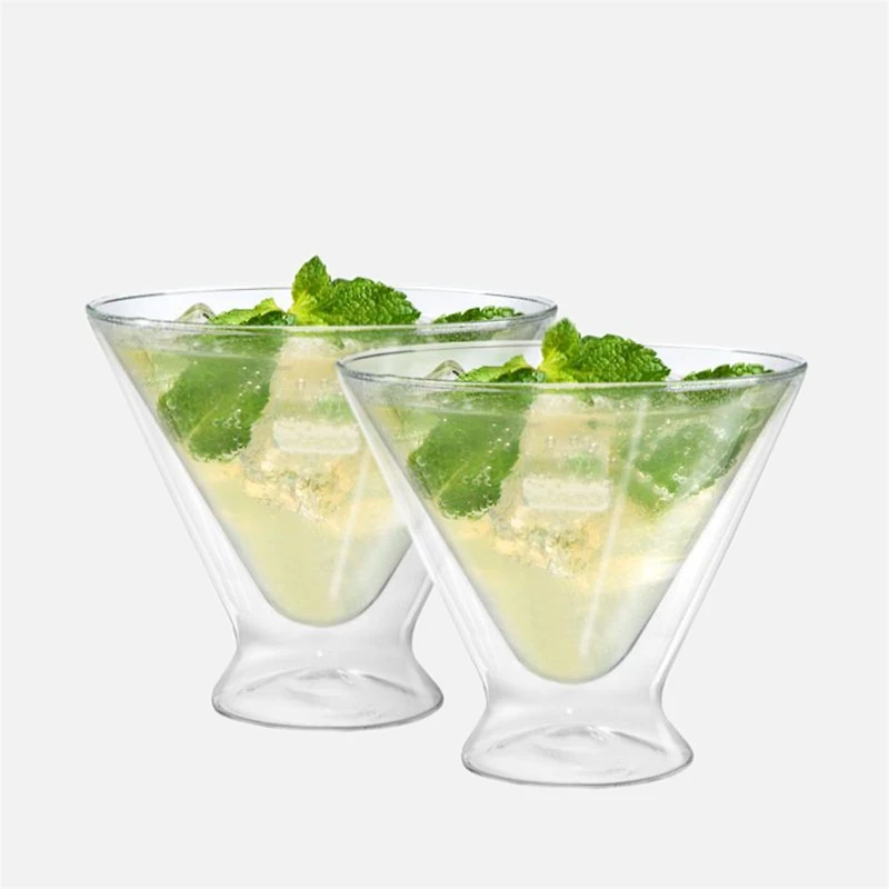 OGGI Verres à martini, ensemble de 2