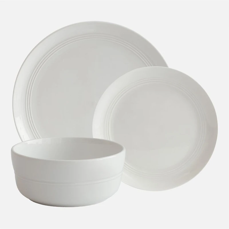S&Co Allure Dinner Set, 12 pieces