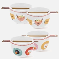 Safdie & Co. Bol thème ramen avec baquette - Assorti