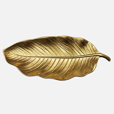 Leeber Elegance Leaf-Shaped Plate, 17