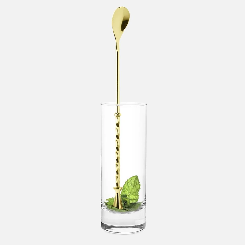 Cuillère à mélanger pour cocktail - Laiton