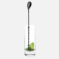 Cuillère à mélanger pour cocktail - Chrome noir