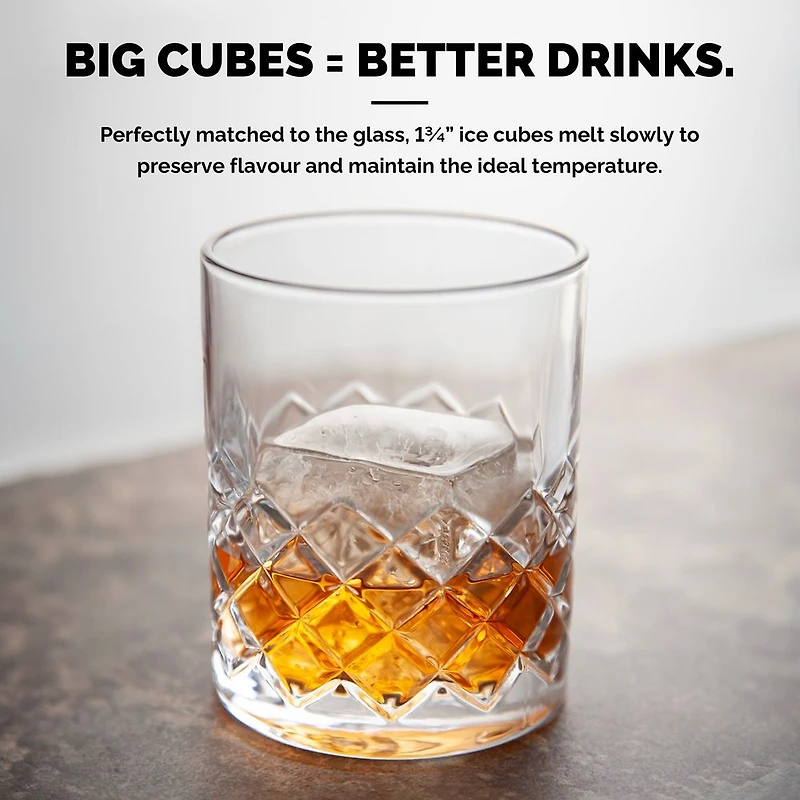 Final Touch Yarai Double Old-Fashioned Glass Set