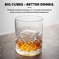 Final Touch Yarai Double Old-Fashioned Glass Set
