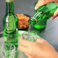 Final Touch Soju Glasses, Set of 4