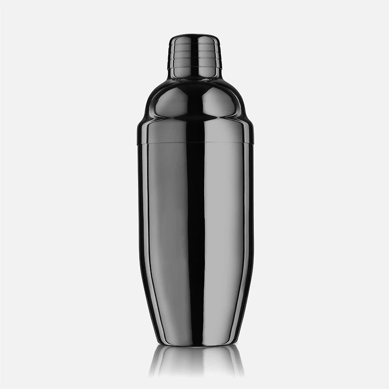 Double-Wall Cocktail Shaker Black by Final Touch