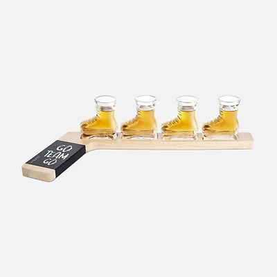 Final Touch Shot Glasses Set - Hockey Shot Flight