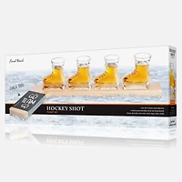 Final Touch Shot Glasses Set - Hockey Shot Flight