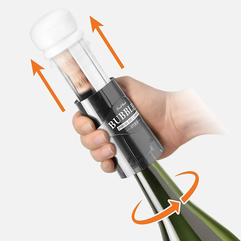 Final Touch Bubbles Sparkling Wine & Champagne Opener 