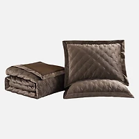 Puff Velvet Comforter Set